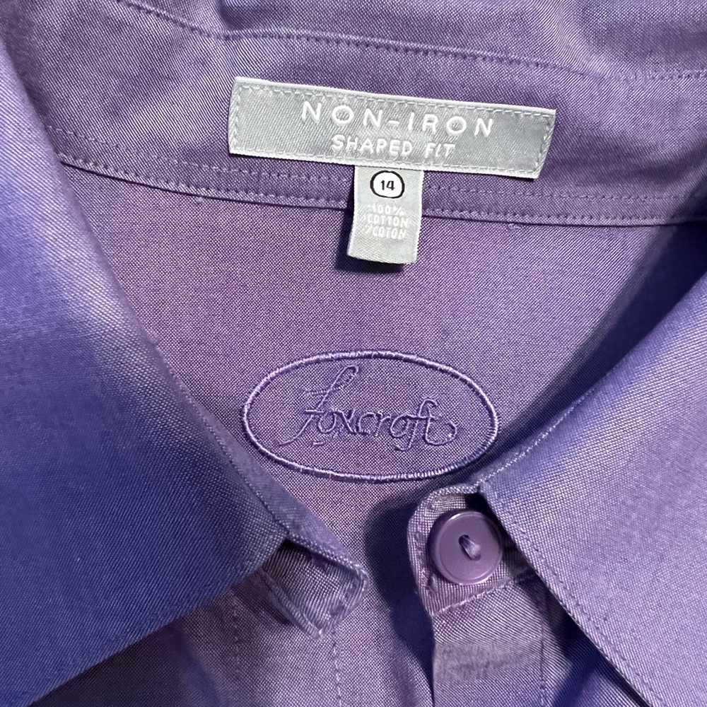 Foxcroft button up blouse